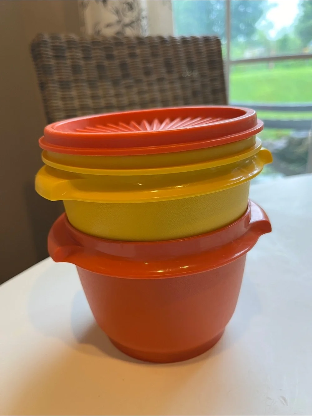 Vintage 1970s Tupperware Bowls